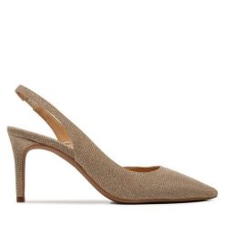 Sandały MICHAEL Michael Kors. Żółte sandały damskie MICHAEL Michael Kors, bez wzorów, bez obcasa, na szpilce. Za 649.99 zł.