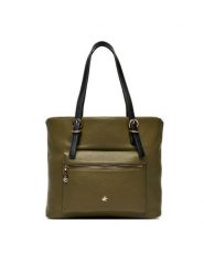 Beverly Hills Polo Club Torebka CEO-BHPC-C-001-08 Khaki. Brązowe torebki klasyczne damskie Beverly Hills Polo Club, bez wzorów, z materiału, bez dodatków. Za 249.99 zł.