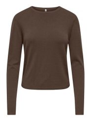 ONLY Sweter w kolorze brązowym rozmiar: L. Brązowe swetry klasyczne damskie Only, l, bez kołnierzyka. Za 104.95 zł.