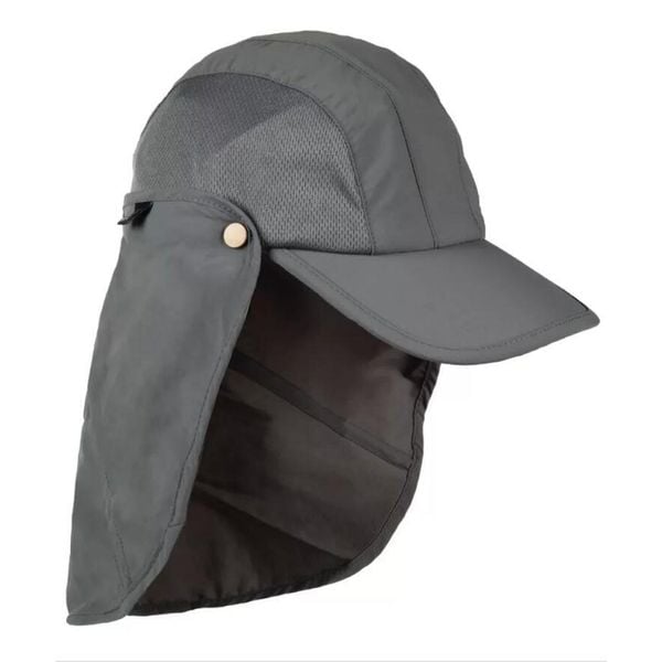Czapka przeciwsłoneczna UV Élémenterre Albatros. Brązowe czapki męskie Elementerre. Za 128.00 zł.
