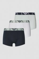 EMPORIO ARMANI Zestaw bokserek męskich 3PACK. Bokserki męskie Emporio Armani, bez wzorów. W wyprzedaży za 200.99 zł.