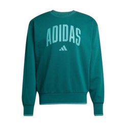 Bluza męska adidas Collegiate Sweat zielona JM1733. Zielone bluzy bez kaptura męskie Adidas, m. Za 199.00 zł.