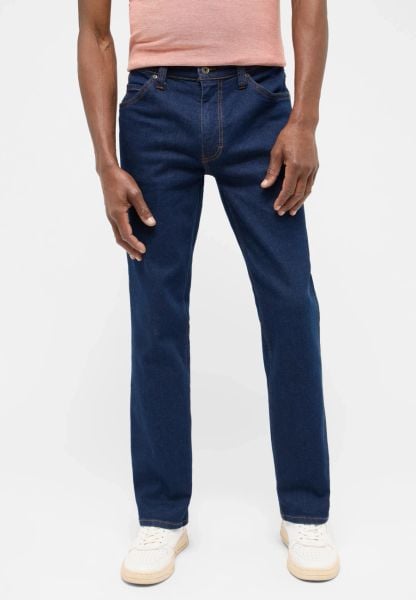 Męskie Spodnie Jeansowe Mustang Style Tramper Straight Denim Blue 1016331 5000 940. Niebieskie spodnie materiałowe męskie Mustang, bez wzorów, z denimu. Za 219.99 zł.