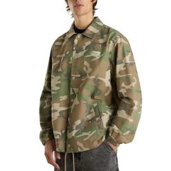 Kurtka VANS TORREY CANVAS COACH JA Zielony. Zielone kurtki męskie Vans, m, bez wzorów, z tkaniny, bez kaptura. Za 330.99 zł.