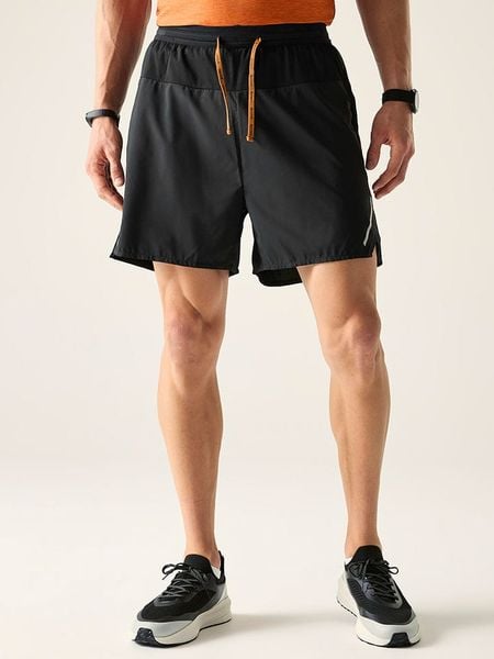 Dare 2b Szorty trekkingowe "Ultimate II" w kolorze czarnym rozmiar: 3XL. Czarne szorty męskie Dare 2b, z materiału, bez kołnierzyka. Za 149.95 zł.