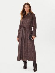 JOOP! Sukienka koszulowa 58 JW243D268 30049375 Beżowy Regular Fit. Brązowe sukienki damskie Joop!, bez wzorów, z syntetyku, bez kołnierzyka, bez ramiączek, koszulowe. Za 809.99 zł.