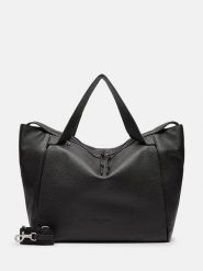 LIEBESKIND BERLIN Skórzana torebka w kolorze czarnym - 38 x 35 x 15 cm rozmiar: onesize. Czarne torebki klasyczne damskie LIEBESKIND BERLIN, bez wzorów, z materiału, bez dodatków. Za 812.63 zł.