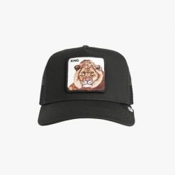 Czapka Goorin Bros King Total Black. Czarne czapki męskie Goorin Bros, bez wzorów. Za 190.35 zł.