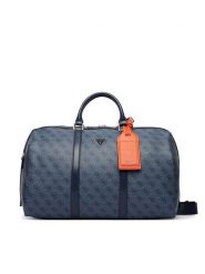 Guess Torba weekendowa TMMILO P6333 Granatowy. Niebieskie torebki klasyczne damskie Guess, z aplikacjami, ze skóry, bez dodatków. Za 634.99 zł.
