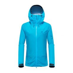 Kurtka turystyczna damska Blackyak HARIANA Gore-Tex przeciwdeszczowa. Niebieskie kurtki damskie BLACK YAK, m, bez kaptura, gore-tex. Za 999.99 zł.