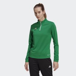 Bluza piłkarska damska Adidas Entrada 22 Training Top. Białe bluzy bez kaptura damskie Adidas, s. Za 113.97 zł.