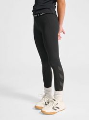 Legginsy dziewczęce Hummel Pulse. Czarne koszulki dziewczęce HUMMEL, l, bez wzorów, z dresówki, bez ramiączek. Za 191.00 zł.