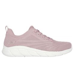 Buty Skechers Bobs Sport B Flex Lo - Graceful Stride 117591 Blsh pink różowe. Czerwone buty sportowe na co dzień damskie bez wzorów, z dzianiny. Za 428.32 zł.