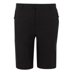 Męskie Spodenki Do Chodzenia Highton II O Długiej Długości. Czarne szorty męskie Regatta, bez wzorów, sportowe. Za 147.99 zł.