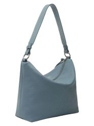Liebeskind Berlin Skórzana torebka w kolorze błękitnym - 28 x 28 x 13 cm rozmiar: onesize. Niebieskie torebki klasyczne damskie LIEBESKIND BERLIN, bez wzorów, z materiału, bez dodatków. Za 569.68 zł.