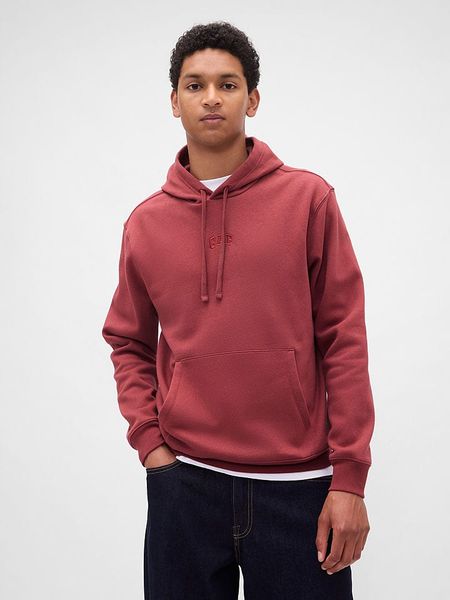 GAP Bluza w kolorze czerwonym rozmiar: XL. Czerwone bluzy z kapturem męskie GAP, xl. Za 96.14 zł.