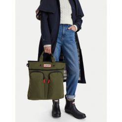 Plecak podróżny Hunter. Brązowe plecaki damskie Hunter, bez wzorów. Za 219.99 zł.