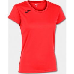 Koszulka do biegania dla dziewczyn Joma Record II z krótkim rękawem. Czarne koszulki dziewczęce Joma, bez wzorów, bez ramiączek. Za 55.99 zł.