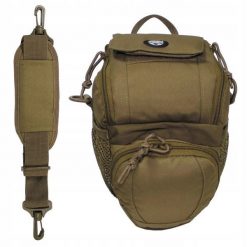 Torba Scout na ramię uniwersalna coyote. Brązowe torebki klasyczne damskie MFH MAX FUCHS, z aplikacjami, z materiału, bez dodatków. Za 86.99 zł.