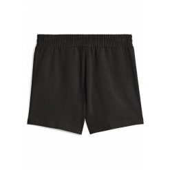 Damskie szorty ESS ELEVATED 5" ze średnim stanem PUMA Black. Czarne szorty damskie Puma, bez wzorów. W wyprzedaży za 104.00 zł.