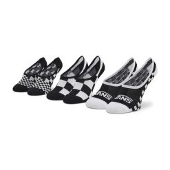 Stopki Vans. Czarne skarpetki damskie Vans, bez wzorów. Za 49.99 zł.