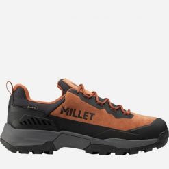 Buty trekkingowe męskie Millet Ubic Low GoreTex niskie. Brązowe buty trekkingowe męskie Millet, z gore-texu, bez zapięcia, trekkingowe, gore-tex. Za 849.00 zł.