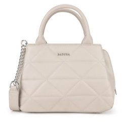 Torebka Badura. Brązowe torebki klasyczne damskie Badura, bez wzorów, bez dodatków. Za 199.99 zł.