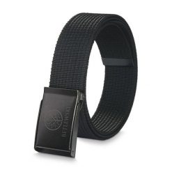 Pasek parciany BETLEWSKI czarny PRC-01_GR-2 5XL. Czarne paski męskie Betlewski, bez wzorów, z materiału. Za 59.99 zł.