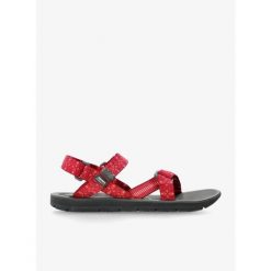 Sandały turystyczne damskie Source Classic Pro. Czerwone obuwie trekkingowe damskie SOURCE, bez wzorów, bez obcasa. Za 293.99 zł.