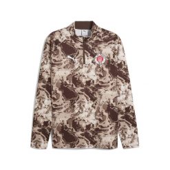 Męska bluza przedmeczowa FC St. Pauli z zamkiem 1/4 PUMA. Białe bluzy bez kaptura męskie Puma, m. Za 349.00 zł.