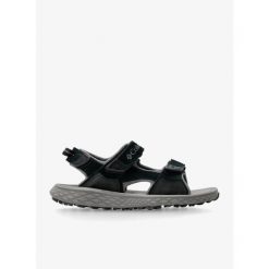 Sandały turystyczne męskie Columbia Konos Hiker 3-Strap. Czarne sandały męskie Columbia, bez zapięcia. Za 240.99 zł.