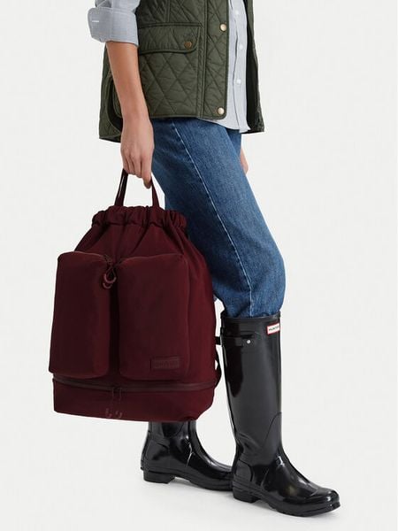 Hunter Plecak CWBEO-HTR-XC-001-10 Bordowy. Czerwone plecaki męskie Hunter, bez wzorów, z materiału. Za 179.99 zł.