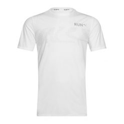 Koszulka do biegania męska PUMA Run Favorite Graphic. Białe t-shirty sportowe męskie Puma, m, bez ramiączek, do biegania. Za 99.99 zł.