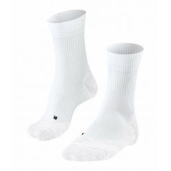 Skarpetki Falke TE4. Białe skarpetki męskie Falke, bez wzorów, z materiału. Za 118.50 zł.