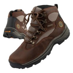 Buty trekkingowe męskie Timberland Chocorua wodoodporne. Brązowe buty trekkingowe męskie Timberland, bez zapięcia, trekkingowe. Za 439.00 zł.