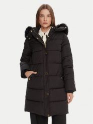 Marciano Guess Płaszcz zimowy 5BGL18 7378A Czarny Regular Fit. Czarne płaszcze damskie Marciano Guess, na zimę, z aplikacjami, z syntetyku. Za 1,399.00 zł.