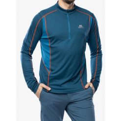 Koszulka longsleeve męska Mountain Equipment Ignis LS Zip Tee. Niebieskie koszulki męskie z długim rękawem MOUNTAIN EQUIPMENT, m. Za 214.99 zł.