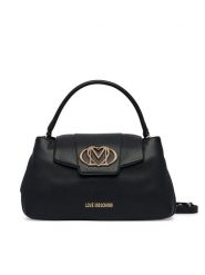 LOVE MOSCHINO Torebka JC4209PP0PKB0000 Czarny. Czarne torebki klasyczne damskie Love Moschino, bez wzorów, bez dodatków. Za 949.99 zł.