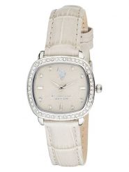 U.S. Polo Assn. Zegarek kwarcowy w kolorze srebrno-kremowym rozmiar: onesize. Brązowe, analogowe zegarki damskie U.S. Polo Assn., metalowe. Za 195.99 zł.