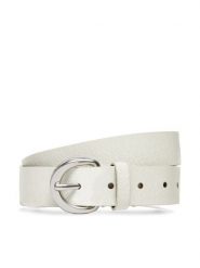 Calvin Klein Pasek Damski Classic Buckle Aop 30Mm LV04K7019G Biały. Białe paski damskie CALVIN KLEIN, bez wzorów, ze skóry. Za 169.99 zł.