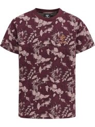 Koszulka dla dziewczynki Hummel Hazel. Czerwone koszulki dziewczęce HUMMEL, l, bez wzorów, z bawełny, bez ramiączek. Za 153.20 zł.