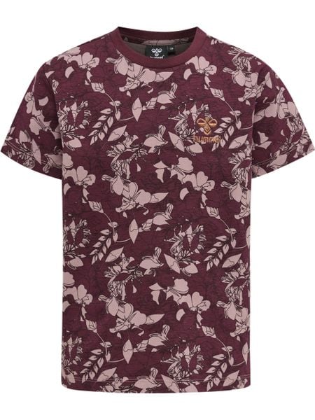 Koszulka dla dziewczynki Hummel Hazel. Czerwone koszulki dziewczęce HUMMEL, l, bez wzorów, z bawełny, bez ramiączek. Za 153.20 zł.