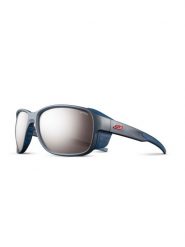 Okulary JULBO MONTEBIANCO 2. Niebieskie okulary przeciwsłoneczne męskie JULBO, z materiału. Za 326.69 zł.