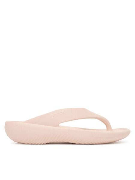 Crocs Japonki Mellow Recovery Flip 211100 Beżowy. Brązowe klapki damskie Crocs, bez wzorów, z tworzywa sztucznego, bez obcasa. Za 129.99 zł.