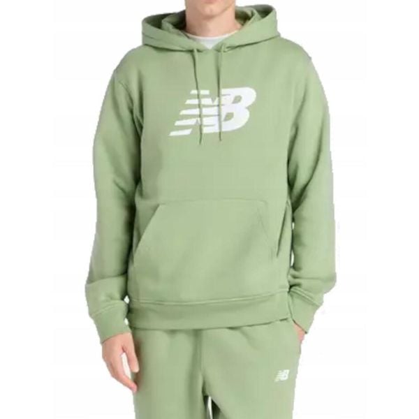 Bluza Męska New Balance Ciepła Bawełniana Z Kapturem Desowa. Zielone bluzy z kapturem męskie New Balance, m, z bawełny. Za 249.00 zł.