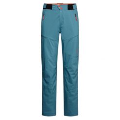 Spodnie narciarskie softshell La Sportiva Crossridge. Czarne spodnie materiałowe męskie La Sportiva, bez wzorów, z softshellu. Za 1,522.40 zł.