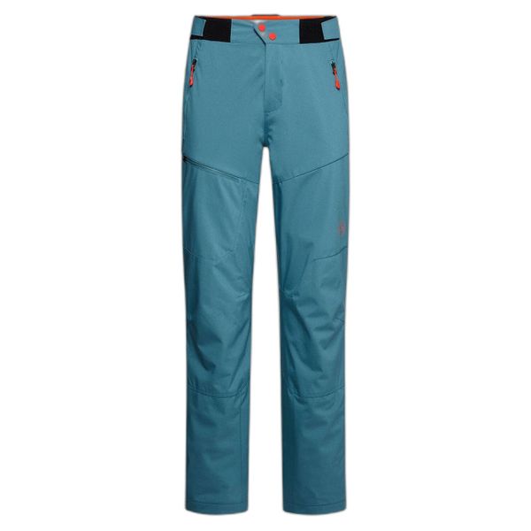 Spodnie narciarskie softshell La Sportiva Crossridge. Czarne spodnie materiałowe męskie La Sportiva, bez wzorów, z softshellu. Za 1,522.40 zł.