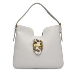 Torebka Just Cavalli. Szare torebki klasyczne damskie Just Cavalli, bez wzorów, bez dodatków. Za 799.99 zł.