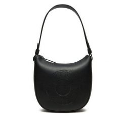 Torebka KARL LAGERFELD. Czarne torebki klasyczne damskie Karl Lagerfeld, bez wzorów, bez dodatków. Za 689.99 zł.