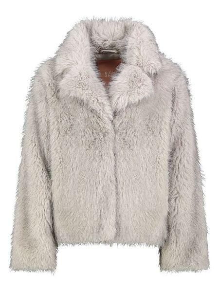 Eight2Nine Kurtka pluszowa w kolorze beżowym rozmiar: XL. Brązowe kurtki damskie Eight2Nine, xl, bez wzorów, bez kaptura. Za 214.95 zł.